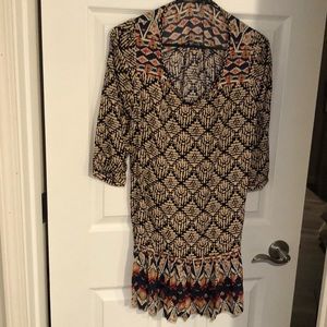 Tribal multi colored dress